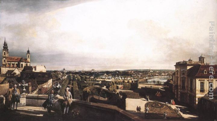 Bernardo Bellotto Vienna, Panorama from Palais Kaunitz